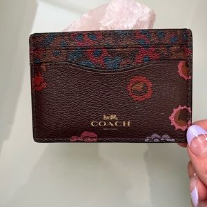 Coach card holder